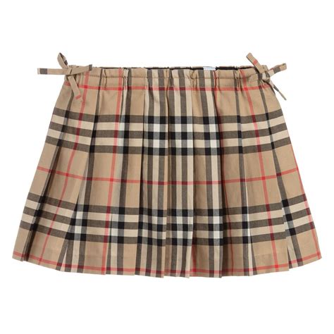 burberry skirt for toddler girl|burberry pleated girls skirts.